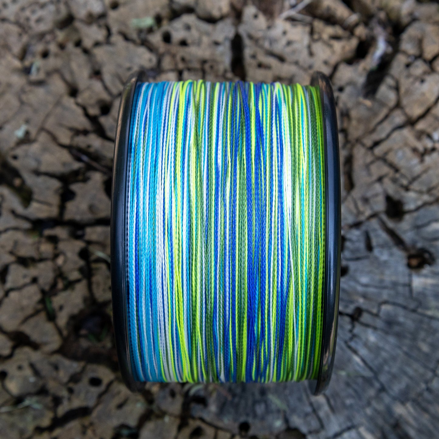 Reaction Tackle Braided Fishing Line - Aqua Camo Reaction Tackle