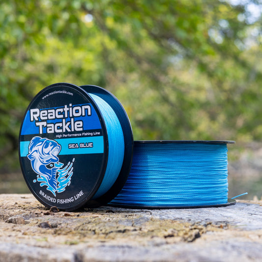 Reaction Tackle Braided Fishing Line - Sea Blue Reaction Tackle