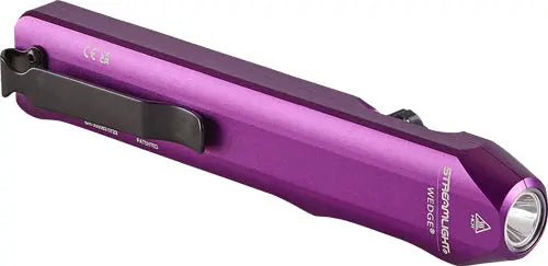 STREAMLIGHT WEDGE CARRY LIGHT EDC PURPLE W/POCKET CLIP Streamlight