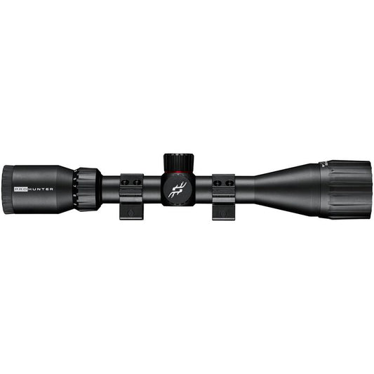 SIMMONS SCOPE PRO HUNTER 4-12X40 TRUPLEX W/RINGS BLACK