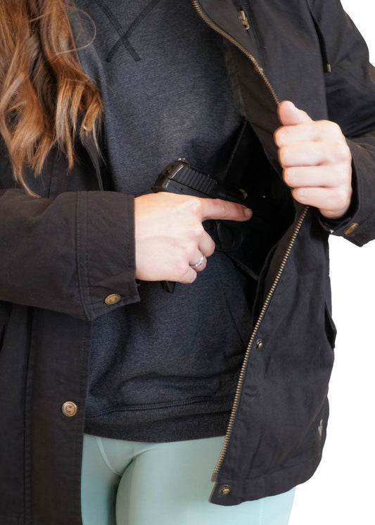 Secret Sadie Jacket | Concealed Carry Pockets Girls with Guns Clothing