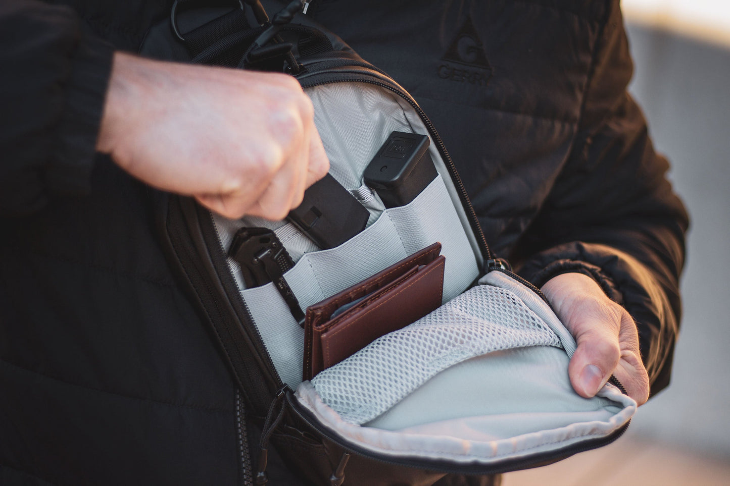 SENTINEL Cross-Body Concealed Carry Sling Pack Elite Survival Systems
