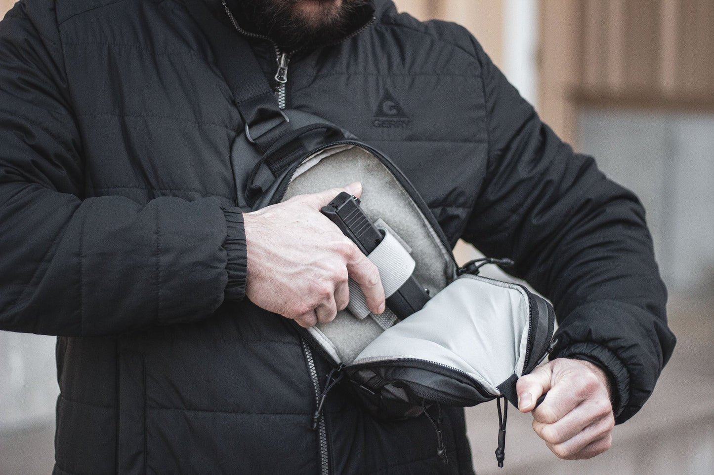 SENTINEL Cross-Body Concealed Carry Sling Pack Elite Survival Systems