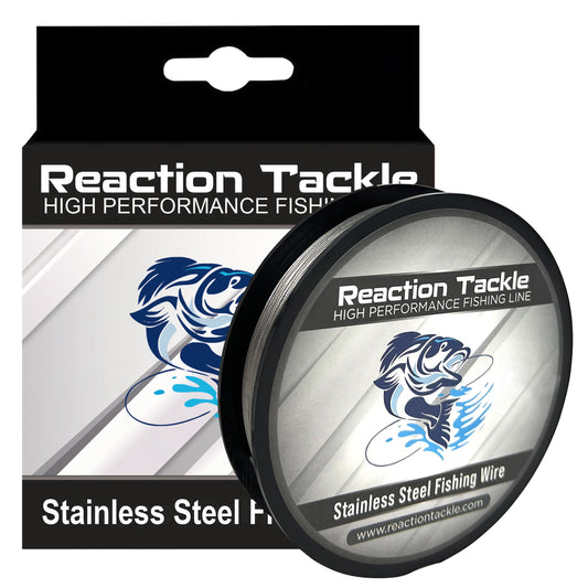 Reaction Tackle Stainless Steel Trolling Line 30LB Reaction Tackle
