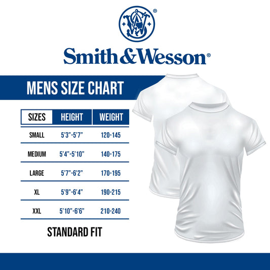 Smith & Wesson® Distressed Logo Men's Premium Tee Shirt