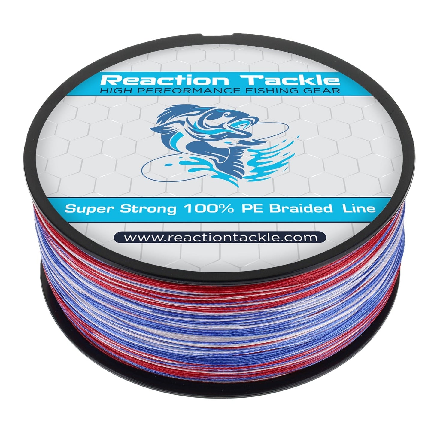 Reaction Tackle Braided Fishing Line - USA Camo Reaction Tackle