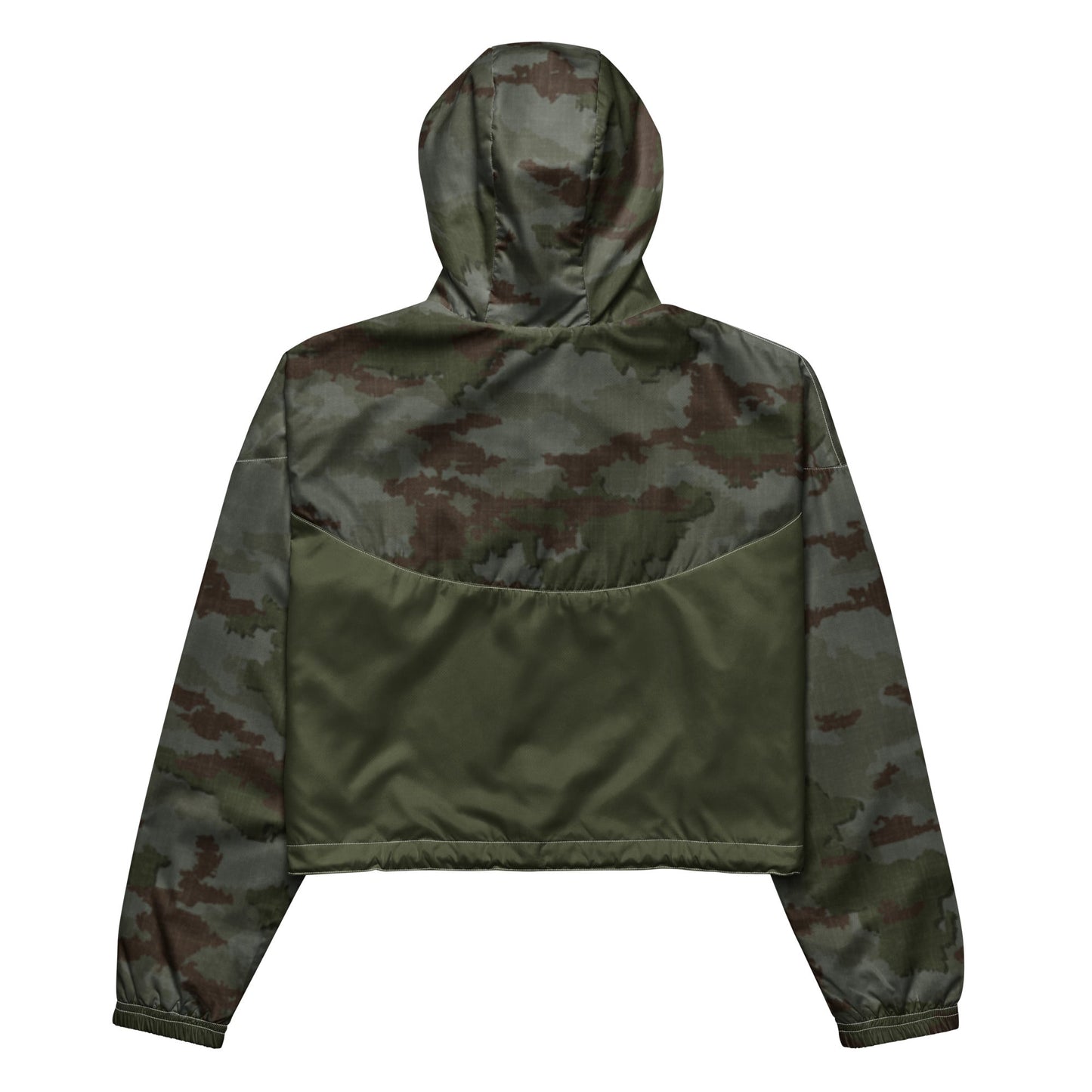 Athleisure Cropped Windbreaker | TerraVerde Camo Girls with Guns Clothing