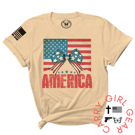 AMERICA TEE Carry Girl Gear