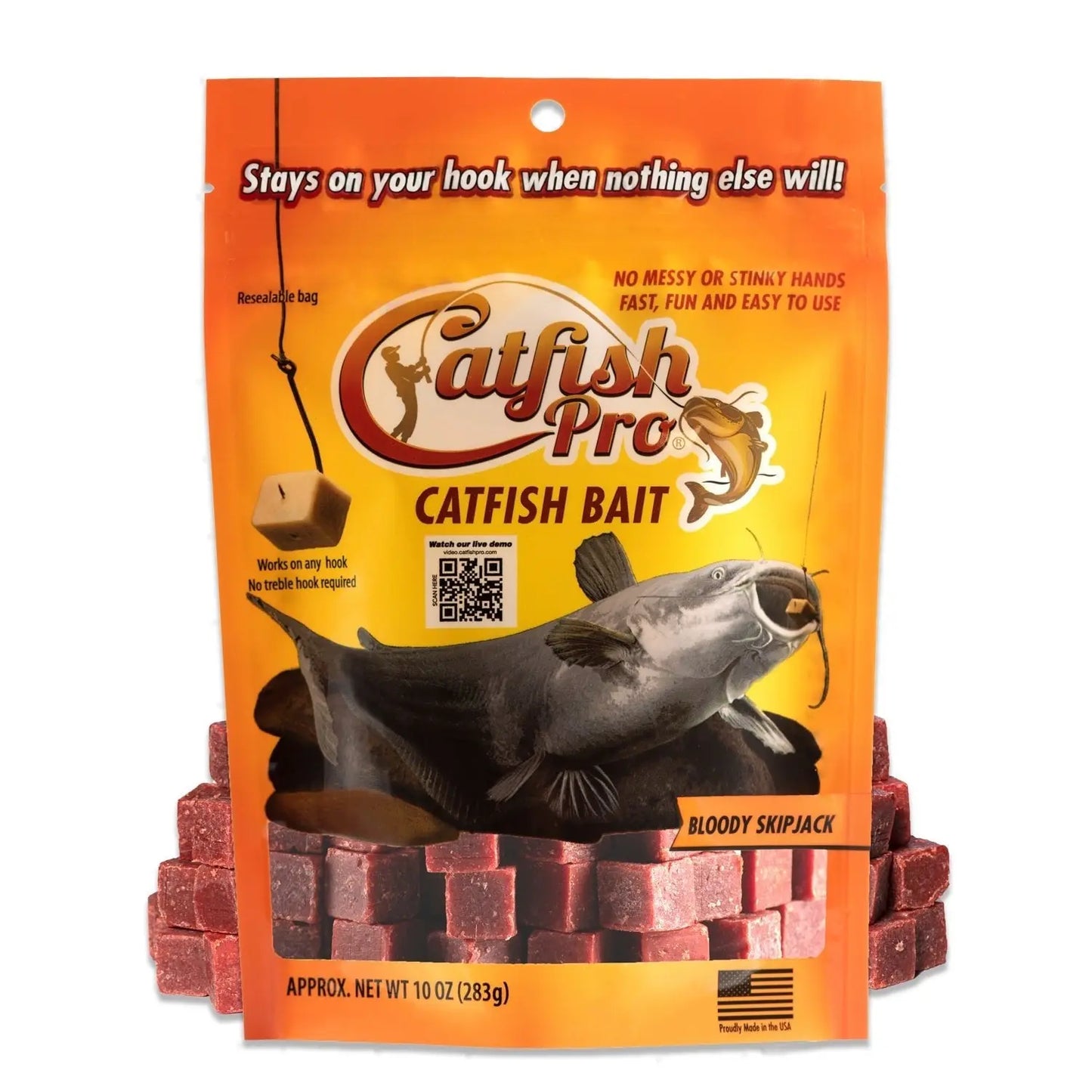 Bloody Skipjack Catfish Bait Catfish Pro