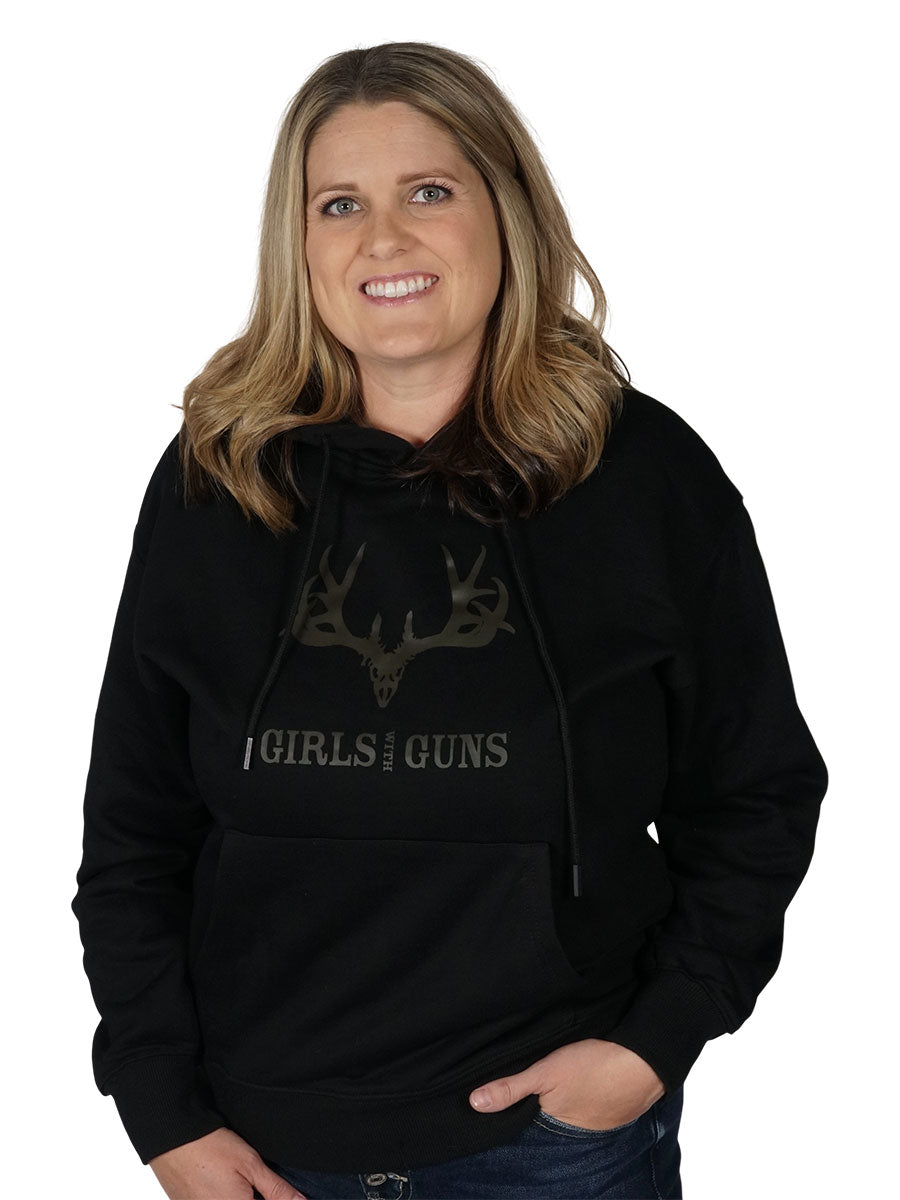 Buck Head Hoodie Girls with Guns Clothing