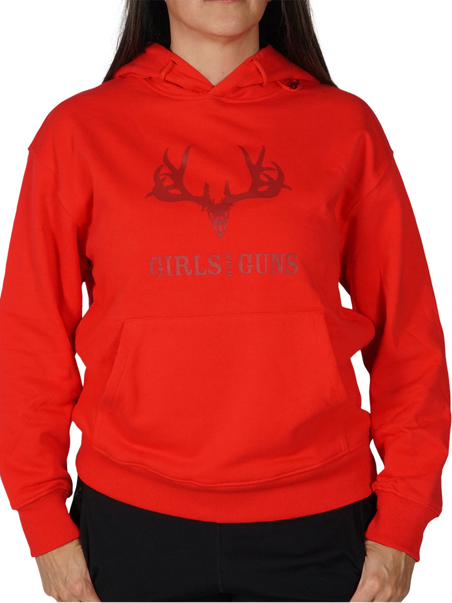 Buck Head Hoodie Girls with Guns Clothing