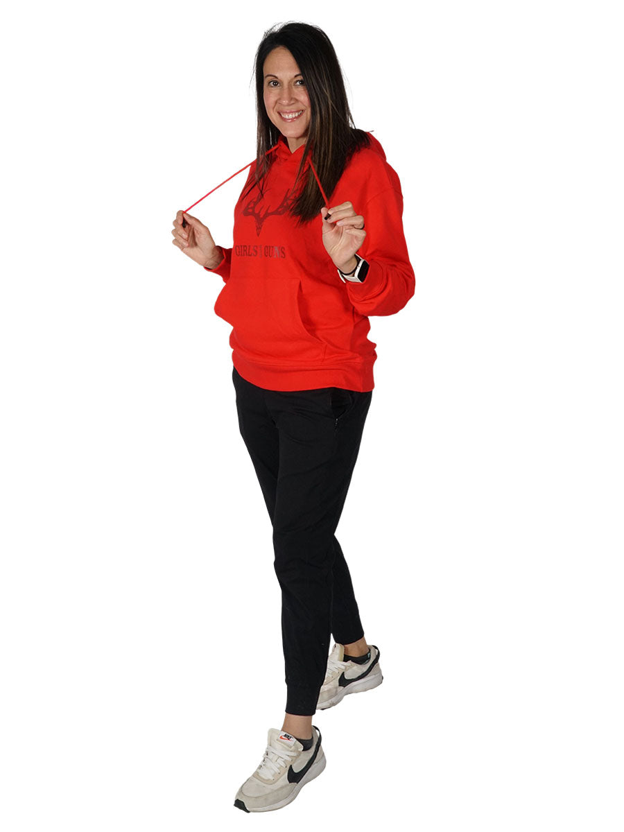 Buck Head Hoodie Girls with Guns Clothing