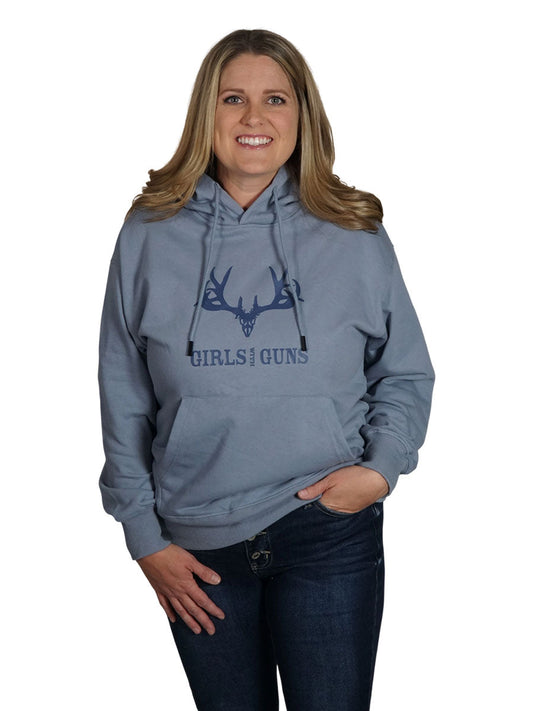Buck Head Hoodie Girls with Guns Clothing
