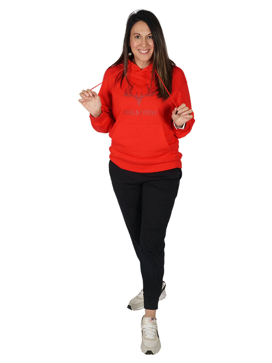 Buck Head Hoodie Girls with Guns Clothing