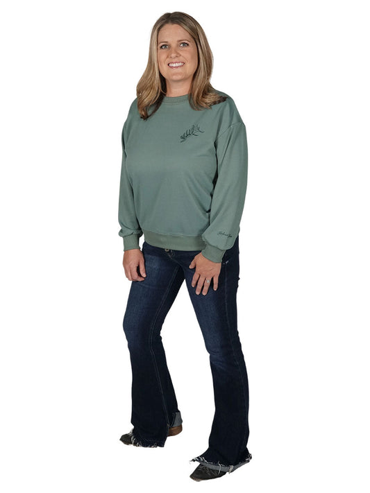 Bull Ridge Crewneck Girls with Guns Clothing