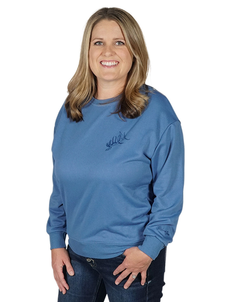 Bull Ridge Crewneck Girls with Guns Clothing