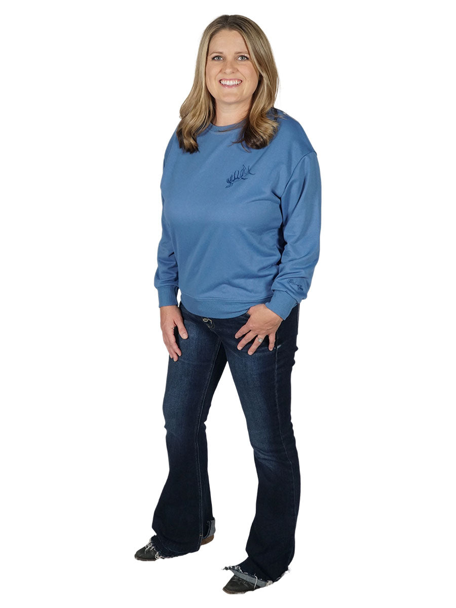 Bull Ridge Crewneck Girls with Guns Clothing