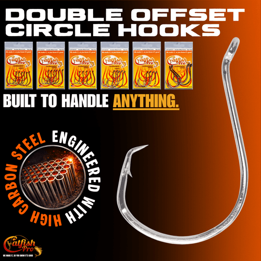 Double Offset Circle Hooks 7/0