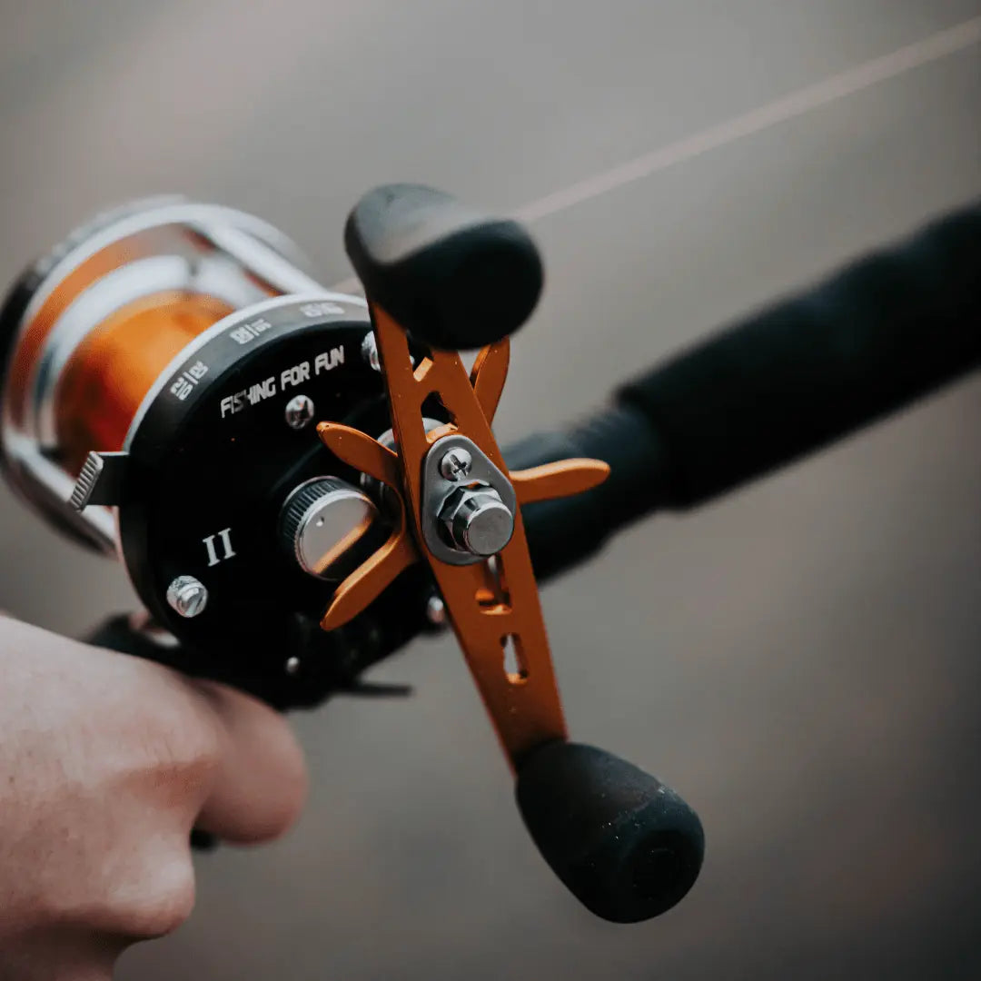 Fishing for Fun Round Baitcaster Reel Catfish Pro