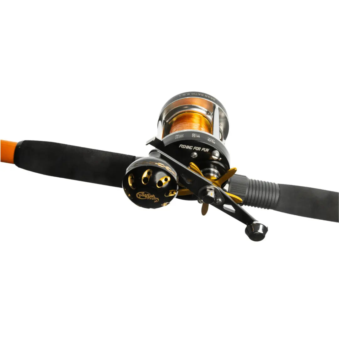 Fishing for Fun Round Baitcaster Reel Catfish Pro