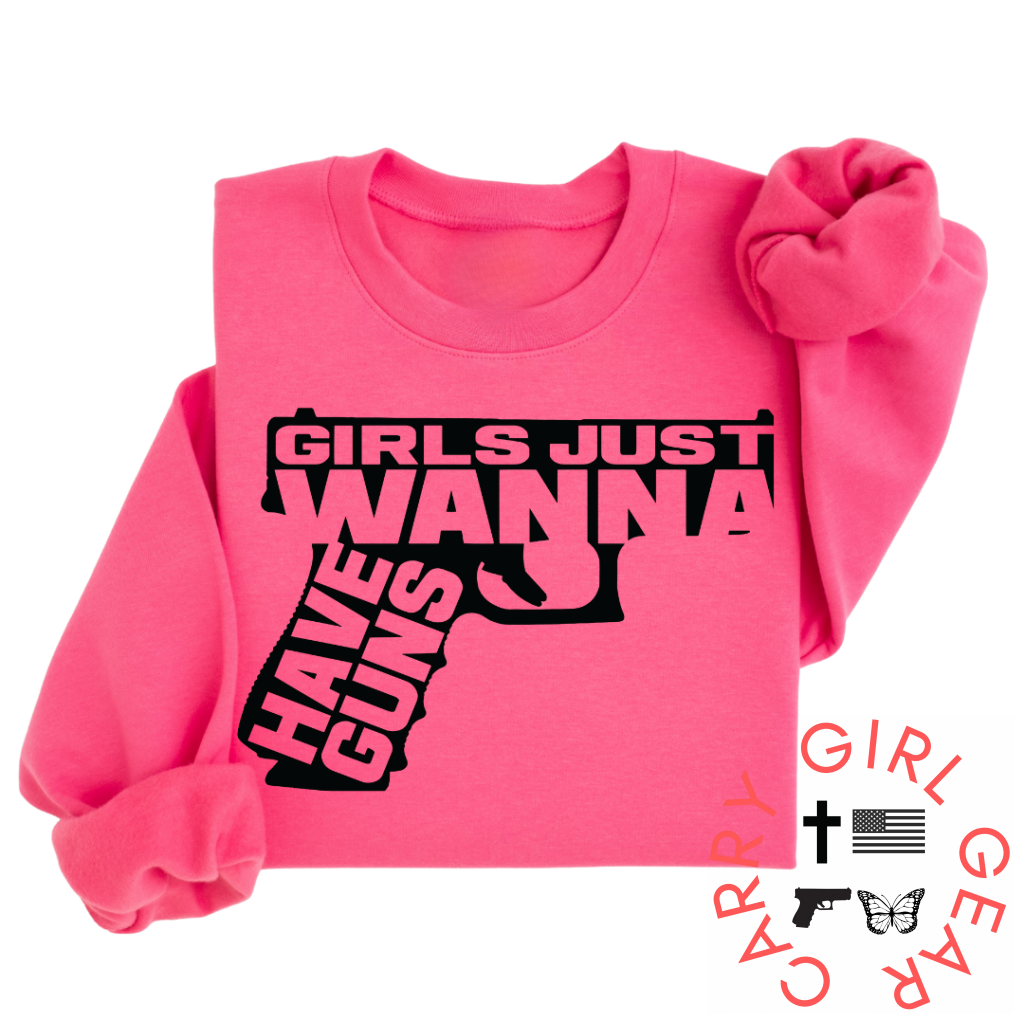 GIRLS JUST WANNA SWEATSHIRT Carry Girl Gear