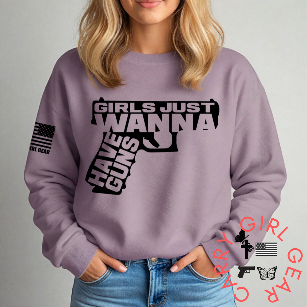 GIRLS JUST WANNA SWEATSHIRT Carry Girl Gear