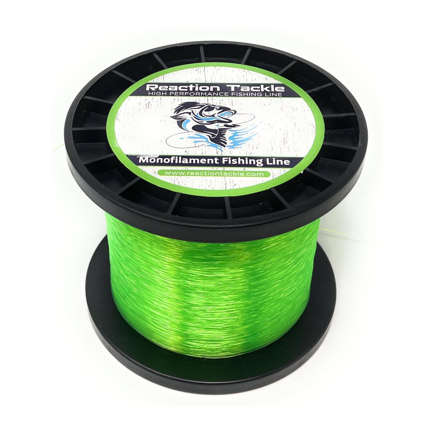 Reaction Tackle Nylon Monofilament Fishing Line - 1 Pound Jumbo Spools Reaction Tackle