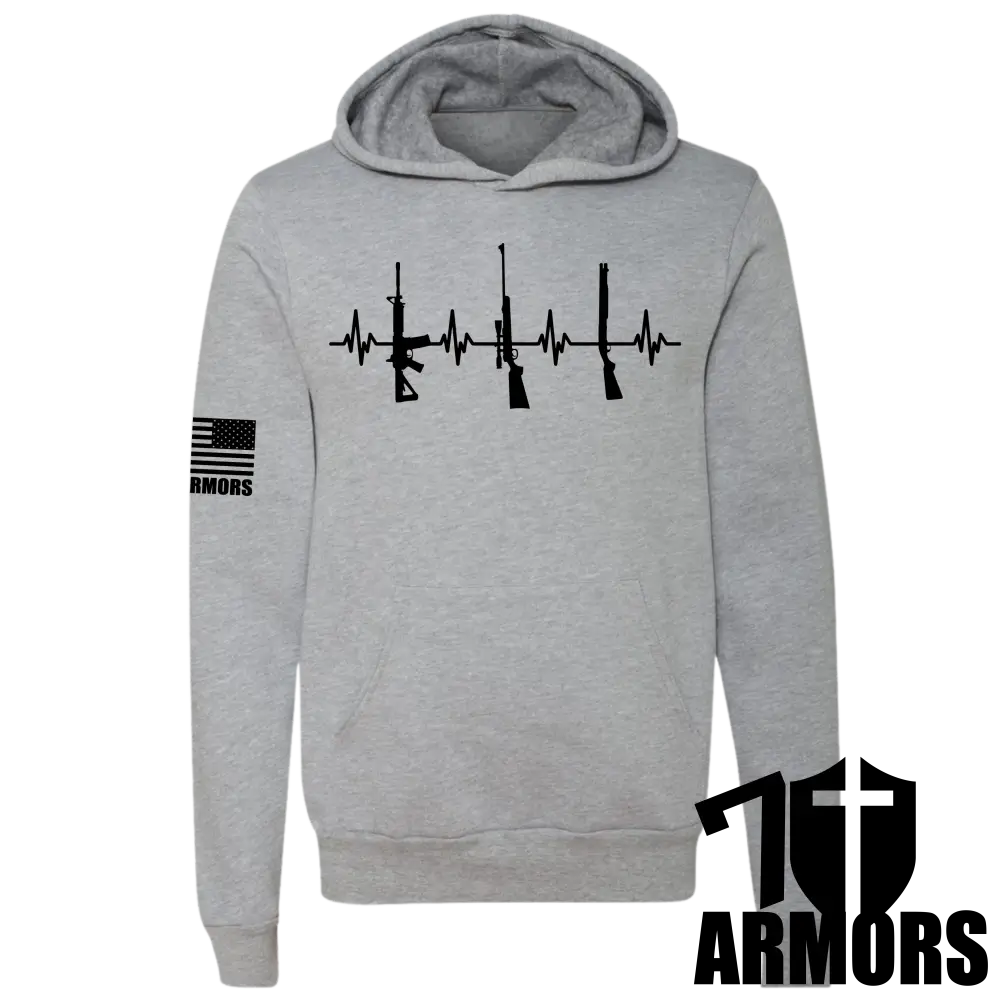 HEARTBEAT OF LIBERTY HOODIE Carry Girl Gear