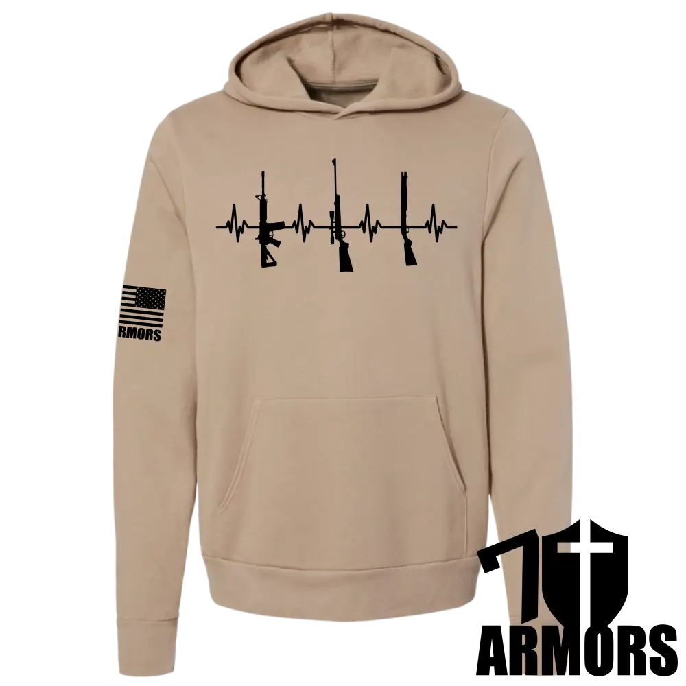 HEARTBEAT OF LIBERTY HOODIE Carry Girl Gear