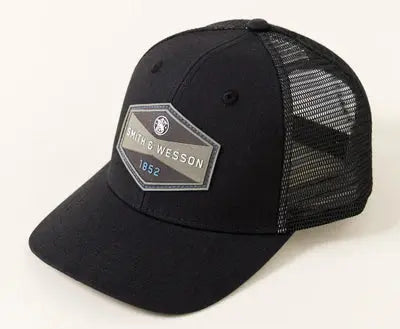 Smith & Wesson Two-Tone Hexagon Patch Trucker Cap Smith & Wesson
