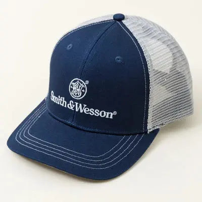 Smith & Wesson® Two-Tone Navy and White trucker Smith & Wesson