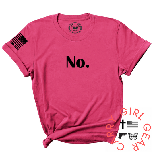 NO Tee Carry Girl Gear