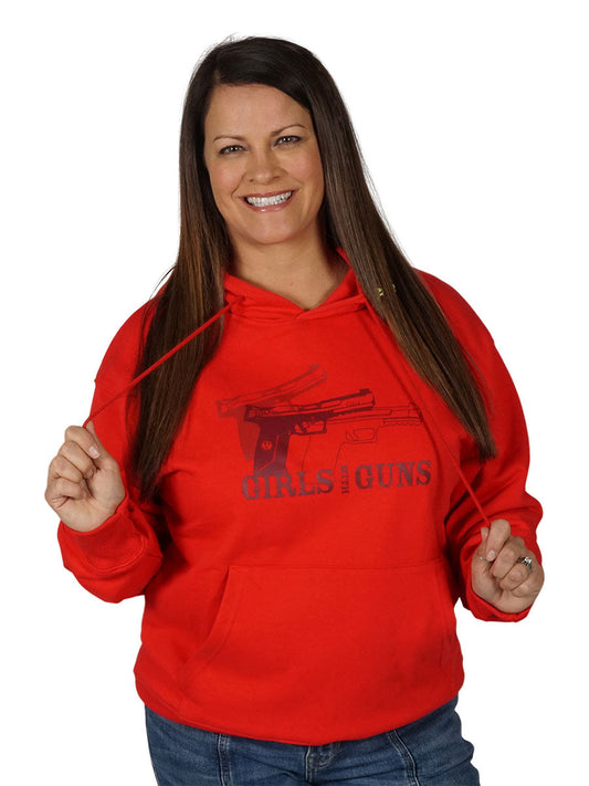 Pistol Trio Hoodie Girls with Guns Clothing