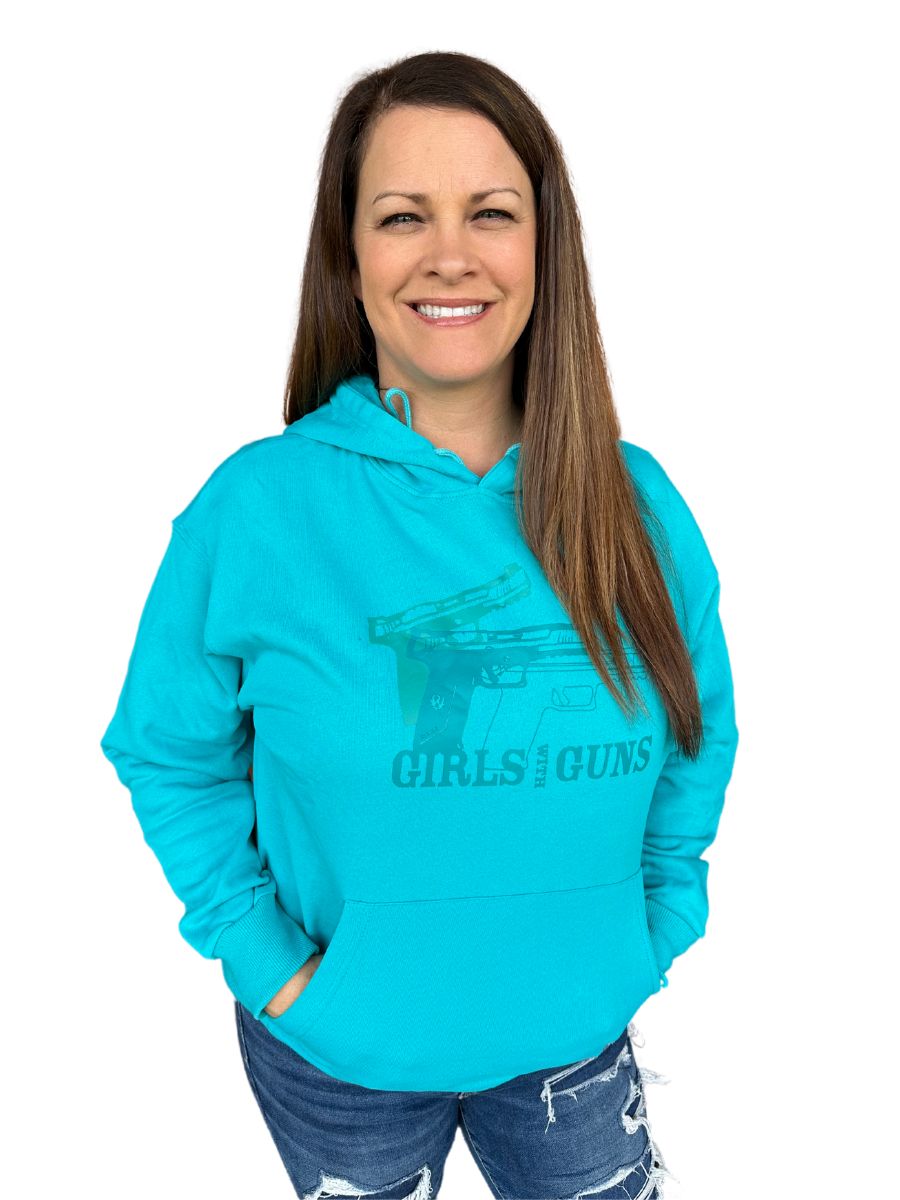 Pistol Trio Hoodie Girls with Guns Clothing