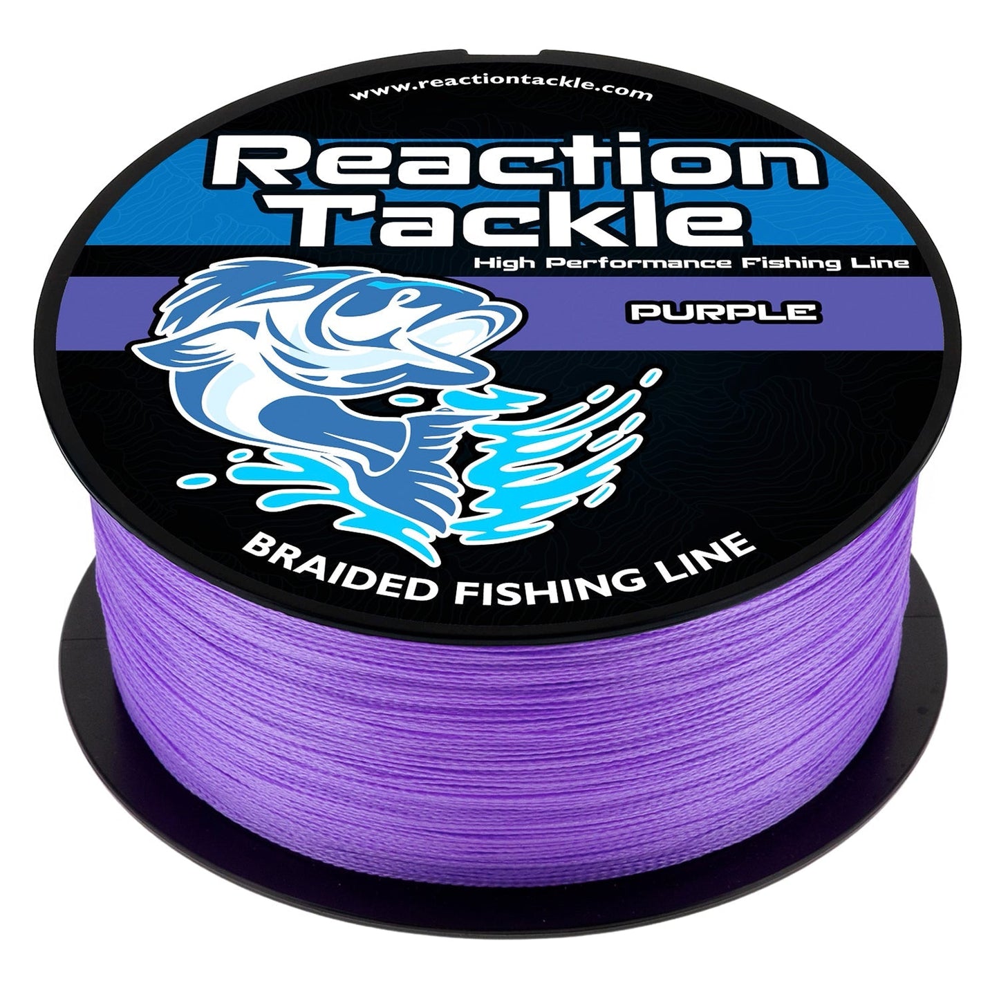 Reaction Tackle Braided Fishing Line - Purple - NEW Reaction Tackle