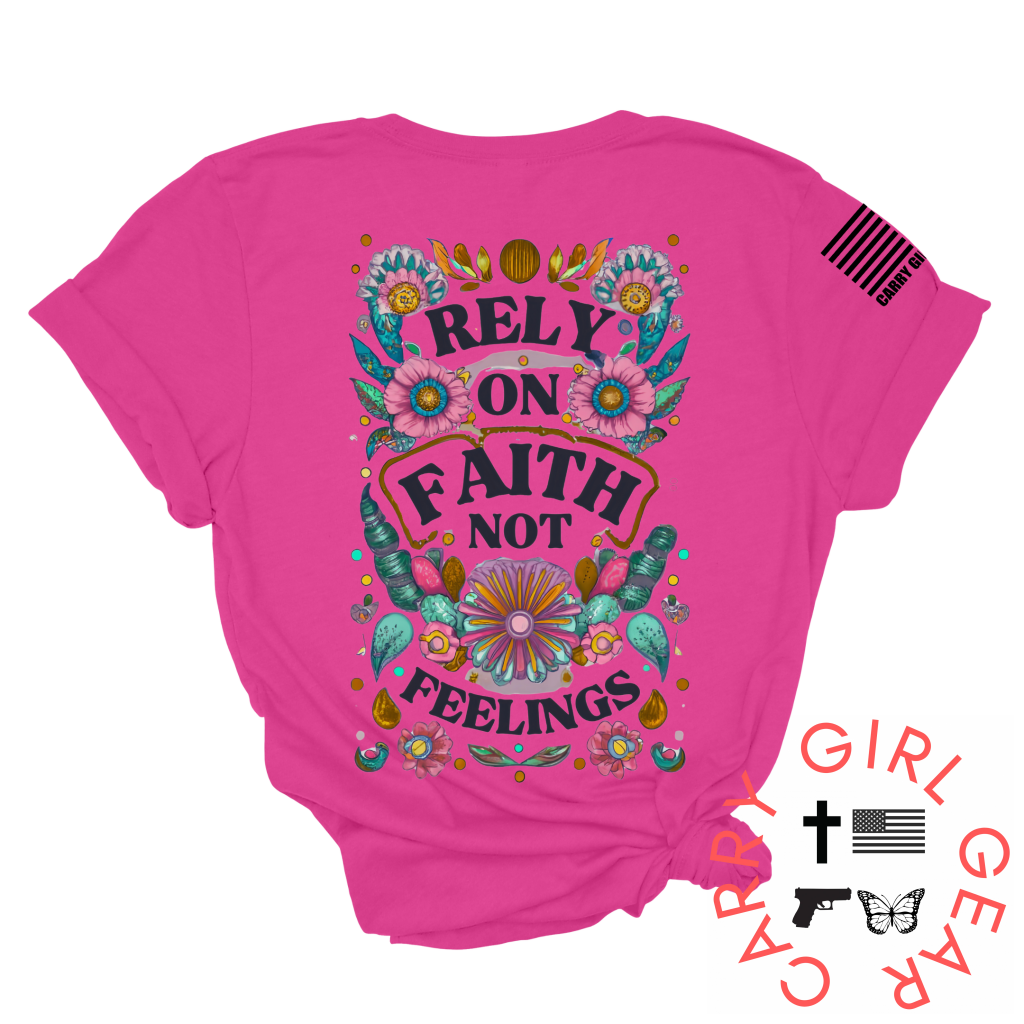 RELY ON FAITH Tee Carry Girl Gear