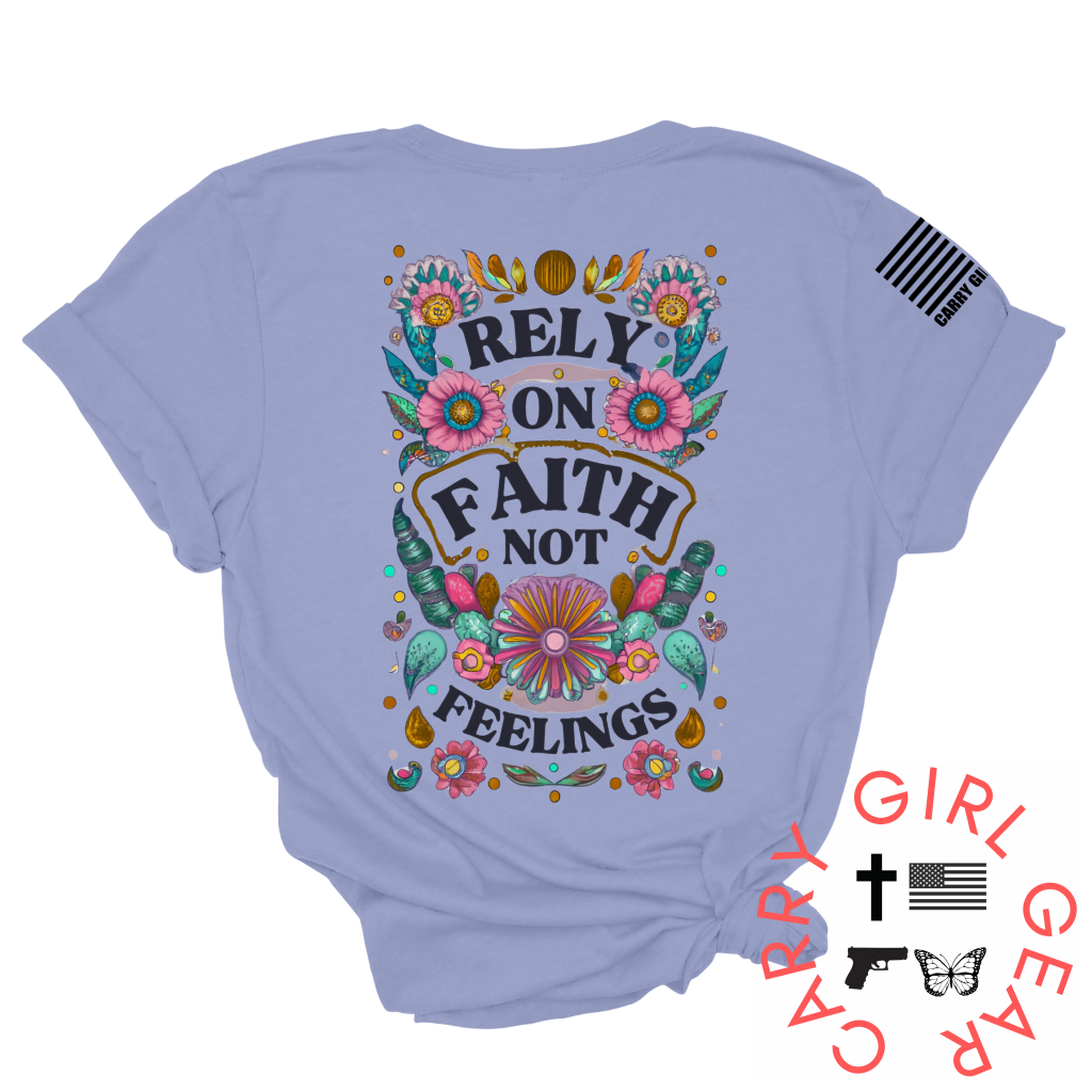 RELY ON FAITH Tee Carry Girl Gear