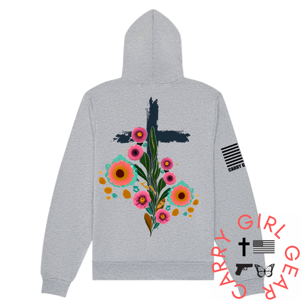 The Cross Hoodie Carry Girl Gear