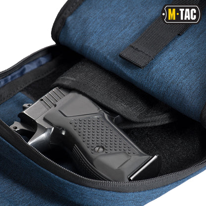 M-Tac LEFT-HANDED Tactical Sling Bag for Men with Holster