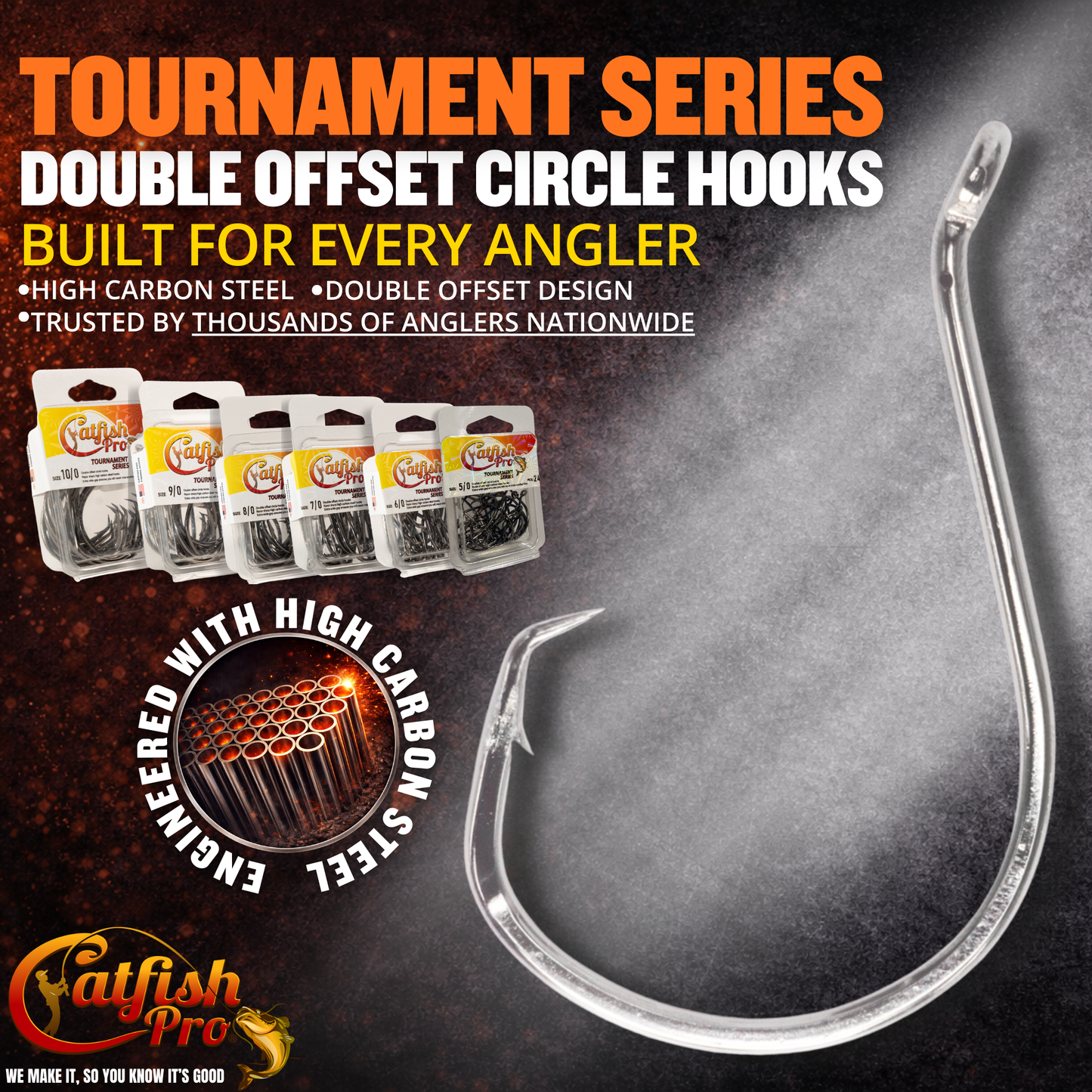 Double Offset Circle Hooks 9/0 - Value Pack
