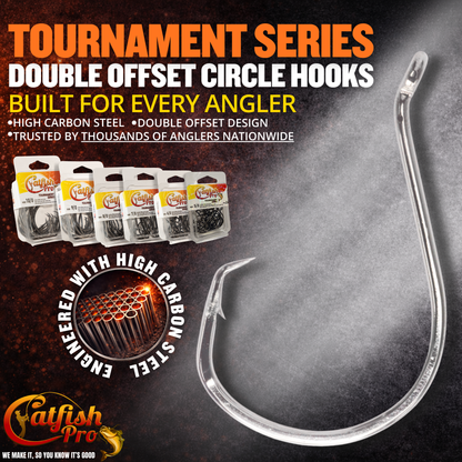 Double Offset Circle Hooks 9/0 - Value Pack