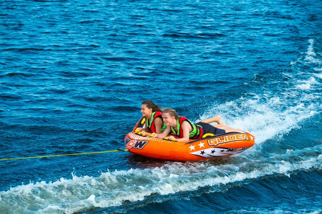 WOW Watersports Glider 2 Person 2P Towable with Flex Seating