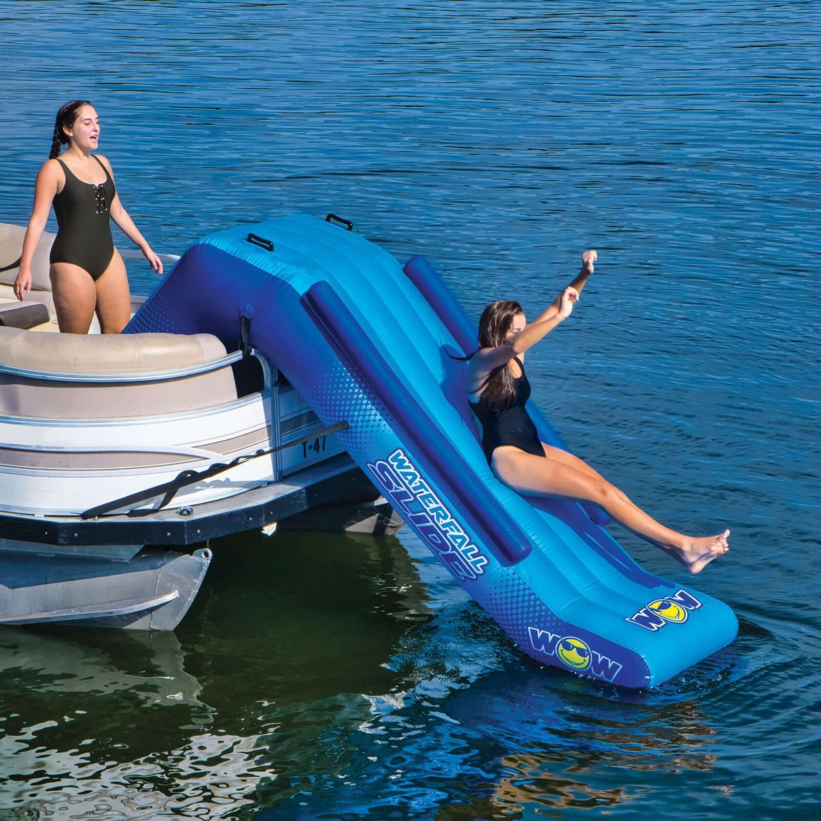 WOW Watersports Pontoon Waterfall Slide | Jupiter Gear – Hogtown Outdoors