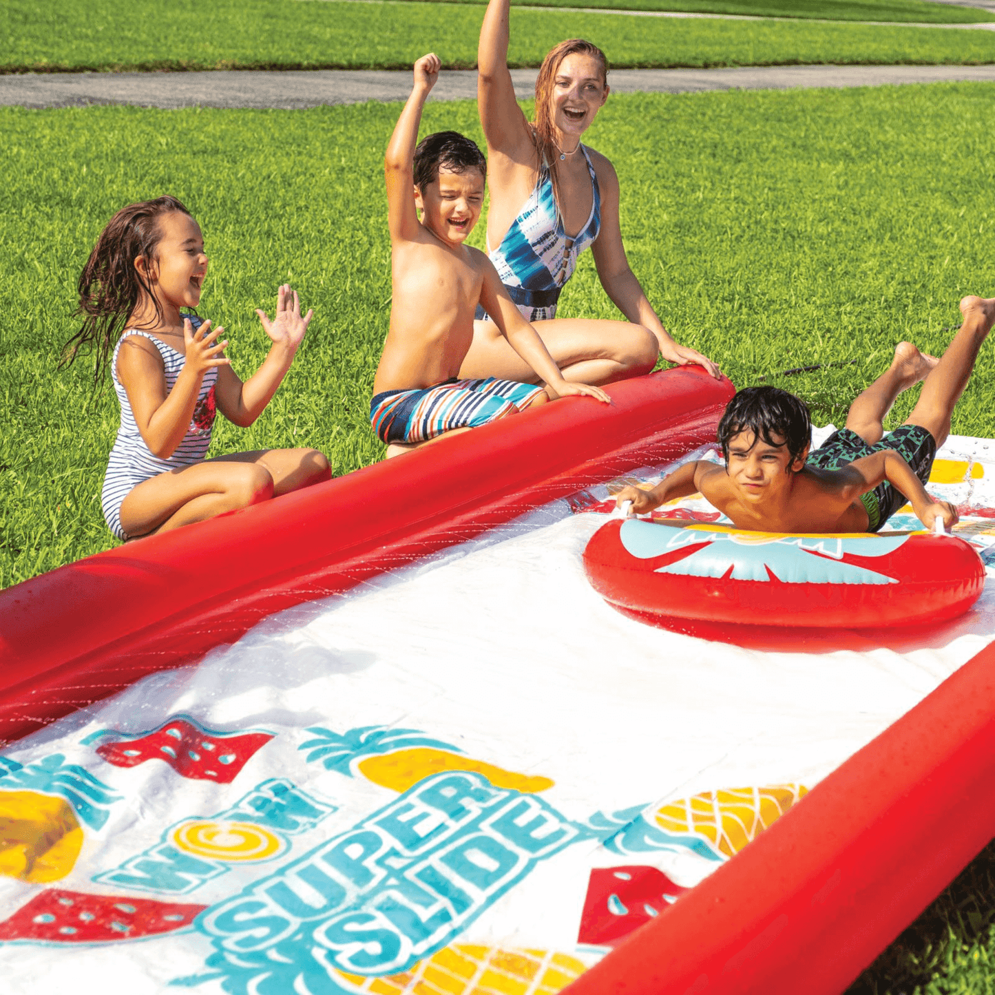 WOW Watersports Pineapple Super Backyard Lawn Slide