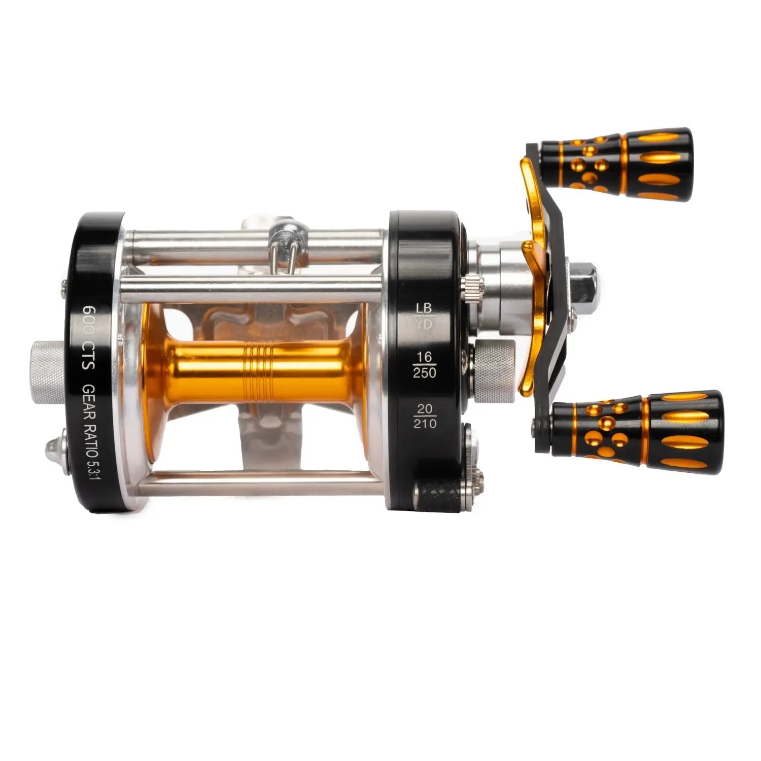 600CTS Round Baitcaster Reel Catfish Pro