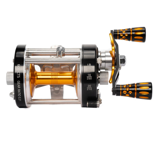 600CTS Round Baitcaster Reel Catfish Pro