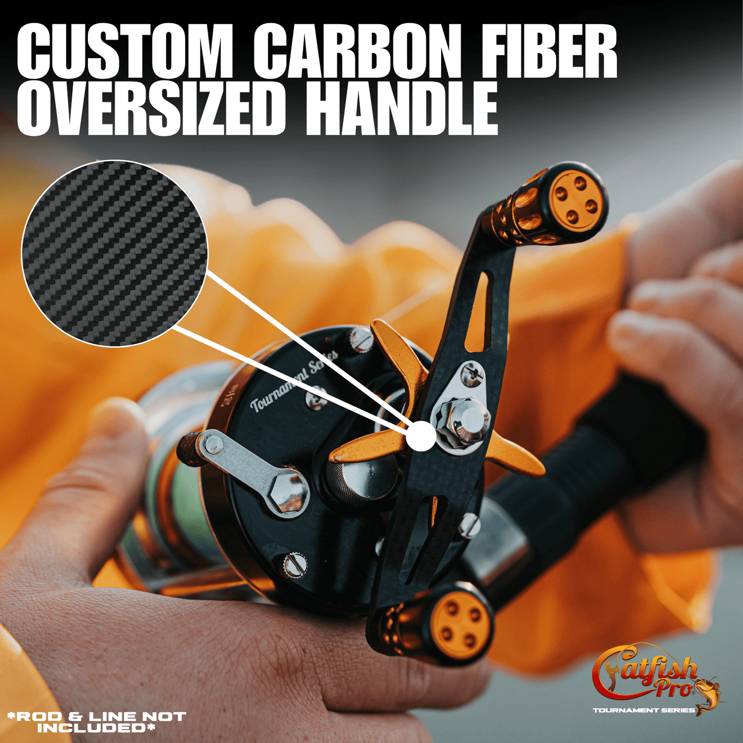600CTS Round Baitcaster Rod and Reel Combo