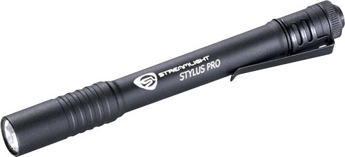 STREAMLIGHT STYLUS PRO LIGHT LED BLACK W/POCKET CLIP Streamlight