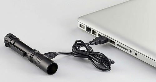 Streamlight Macrostream USB Rechargeable LED Flashlight - Compact EDC Light