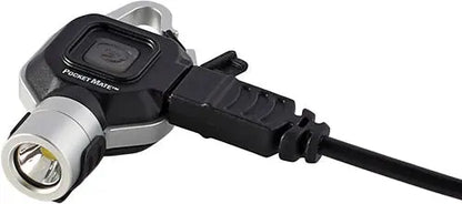 STREAMLIGHT POCKET MATE USB EDC LIGHT W/POCKET CLIP SILVER Streamlight